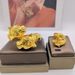 Color Classic Bangle With African Ethiopian Fashion Plated Jewelry Luxury Wedding Bride Bracelet Ring Set_maomaolike.com