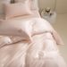Wholesale Nordic Light Luxury 60s Lenzing Tencel Four-Piece Summer Simple Embroidery Naked Sleep Double-Sided Cool Feeling 4-Piece_maomaolike.com