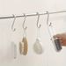 Stainless Steel S-shaped Hook, No Drilling Hanging Clothes Hook, Suitable For Kitchen, Dormitory, Door, Wardrobe, Shoe Cabinet_maomaolike.com