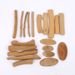 Small DIY Handcraft Preschool Kindergarten Art Area Natural Log Wooden Blocks Set Materials Dry Branches_maomaolike.com