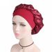 Hot Sale Newly Women's Satin Solid Sleeping Hat Night Hair Care Bonnet Nightcap For Women Men Unisex Cap_maomaolike.com