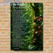 Desiderata Poem Painting Poster, Lush Tropical Floral Jungle Poster, Inspirational Reflective Verse For Calming Atmosphere, Ideal For Home, Office Or_maomaolike.com