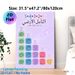 5-4-3-2-1 Grounding Technique Mindfulness Painting Poster, Soft-toned Minimalist Arabic Graphic Poster, Aids Emotional Regulation, Ideal For Home And_maomaolike.com