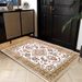 Living Room Rug Large Size Gorgeous Gold Frame Design Bedroom Rug Plush Thickened Machine Washable Thickened Underlay Interior Decorative Rug_maomaolike.com