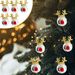 5PCS Disco Mirror Elk Horn Christmas Ball Silvery Xmas Tree Decoration Reflective Hanging Disco Balls Decor For Christmas Holiday Wedding Birthday Disco Party Ornament Supplies_maomaolike.com