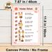 House Rules Painting Poster, Warm Cute Cartoon Style Poster, Clearly Lists Household Behavior Guidelines, Ideal For Home To Promote Positive Family_maomaolike.com