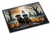 Rottweiler Spooky Halloween Doormat Front Door Mat Indoor Outdoor Rugs For Entryway, Non Slip Washable Low Pile, 24H X 36W_maomaolike.com