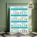 Parts Of Speech Educational Painting Poster, Informative Illustrated English Grammar Poster, Practical Aid For Learning English Parts Of Speech, Ideal_maomaolike.com