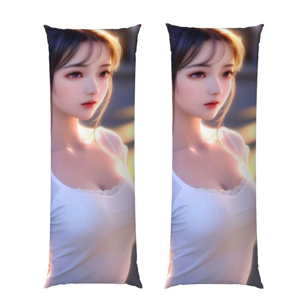 Equal Body Pillowcase, Removable Velvet Equal Body Pillowcase, (excluding Pillow Core)_maomaolike.com