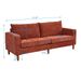 Corduroy, Modern Style Solid Color Sofa (Including USB Interface), Multi-Person Sofa, Suitable For Living Room And Office_maomaolike.com