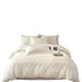Silky Smooth Ice Silk Summer Bedding Set, Cool Naked Sleep Bed Linen, Optional Three-Piece Four-Piece Duvet Cover Sheet Kit For Household Bedroom
_maomaolike.com