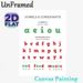 Vowels & Consonants Painting Poster, Color-coded Educational English Phonics Poster, Assists With Learning Alphabet Categories And Word Structures_maomaolike.com