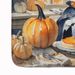 Siberian Husky Fall Kitchen Pumpkins Memory Foam Kitchen Mat Machine Washable Anti-Fatigue Mat Cushion Comfort Bath Mat Or Kitchen Rug_maomaolike.com