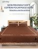 5pcs Big Lace Edge European Noble Bedding Set, Tassel Pendant ,Bamboo Fiber Bedspread Set_maomaolike.com