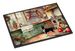 Boston Terrier Christmas Cookies Doormat Front Door Mat Indoor Outdoor Rugs For Entryway, Non Slip Washable Low Pile, 24H X 36W_maomaolike.com