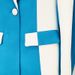 Women's Clothing 2024 new celebrity fashion contrast color matching one button suit skinny pants suit two piece set_maomaolike.com