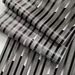 Brown Adhesive Tape Striped 3D Living New Model✠Imitation Grid PVC Bedroom Background Self Dining Room Wall E18_maomaolike.com