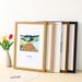 Minimalist Mounting Picture Hanging A3 16 Display A4 Inch 4 Open 8K Puzzle Frame Creative Photo Wall Wooden_maomaolike.com