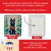 Schipperke Christmas Porcelain Ornament Christmas Tree Hanging Decorations For Home Christmas Holiday, Rectangle, Gift, Multicolor_maomaolike.com