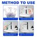 Jue-Fish Bathroom Cleaner, Shower Room Glass Scale Cleaner Stainless Steel Wash Basin Bathtub Decontamination_maomaolike.com