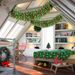 106in Artificial Christmas Garland Prelit With Light, Christmas Decorative Simulated Vine Green Rattan For Home Room Mall Coffee Shop Stair Entrance Decoration (Colored Light Style)_maomaolike.com