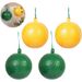 1/10pcsReusable Ball Pest Repeller Killer Hanging On Tree Fruit Catcher Sticky Trap Fly Outdoor Garden Tool_maomaolike.com