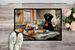 Black Lab Fall Kitchen Pumpkins Doormat Front Door Mat Indoor Outdoor Rugs For Entryway, Non Slip Washable Low Pile, 24H X 36W_maomaolike.com