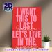 Inspirational Quote Painting Poster, Bold Red & Pink Typographic Poster, Heartfelt Motivational Text To Cherish Present Moments, Ideal For Bedroom_maomaolike.com