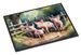 Piglets In The Mud Doormat Front Door Mat Indoor Outdoor Rugs For Entryway, Non Slip Washable Low Pile, 24H X 36W_maomaolike.com