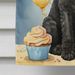 Black Standard Poodle Happy Birthday House Flag Large Porch Sleeve Pole Decorative Outside Yard Banner Artwork Wall Hanging, Polyester, House Size, Multicolor_maomaolike.com