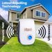 Ultrasonic Safe Mouse Roach Mosquito Insect Repeller Ultra-Silent Mice Repellent Home Summer Pest Exterminato_maomaolike.com
