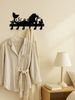 Wall-mounted Single Hanger With Built-in Key Holder,The Decorative Hooks_maomaolike.com