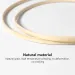 10Pcs Practical Dream Catcher Ring Round Wooden Bamboo Hoop DIY Crafts Tools Floral Hoop Bamboo Ring 10 13 15 18 20 23 27 30cm_maomaolike.com
