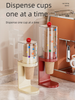 Disposable Wall-Mounted Rack Water Bar Storage Box Paper Holder Cup Dispenser_maomaolike.com