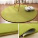Coral Fleece Round Short Plush Home Living Room Bedroom Carpet Computer Chair Hanging Basket Bedside Floor Mat_maomaolike.com