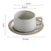 Coarse Pottery Tableware And Saucer Japanese Retro Small Exquisite Latte Coffee Home Breakfast Cup Afternoon Tea Set_maomaolike.com