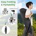 Oversized Camping Chair With Side Table And 2 Storage Pockets PU Coated Oxford Cloth For Camping, RV Trip Or Family Travel_maomaolike.com