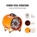 Portable Ventilator, 16 Inch Heavy Duty Cylinder Fan With 16.4ft Duct Hose, 1350W Strong Shop Exhaust Blower 5175CFM, Industrial Utility Blower For Sucking Dust, , Home/Workplace_maomaolike.com