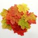 Cross-Border Photography Prop Wedding Thanksgiving Decoration Single Piece Gold Maple Leaf_maomaolike.com