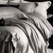 Luxurious Solid Color High-End Feel 140-Count Long-Staple Four-Piece Set Pure Cotton Sateen Hotel All-Cotton Plain Bedding_maomaolike.com