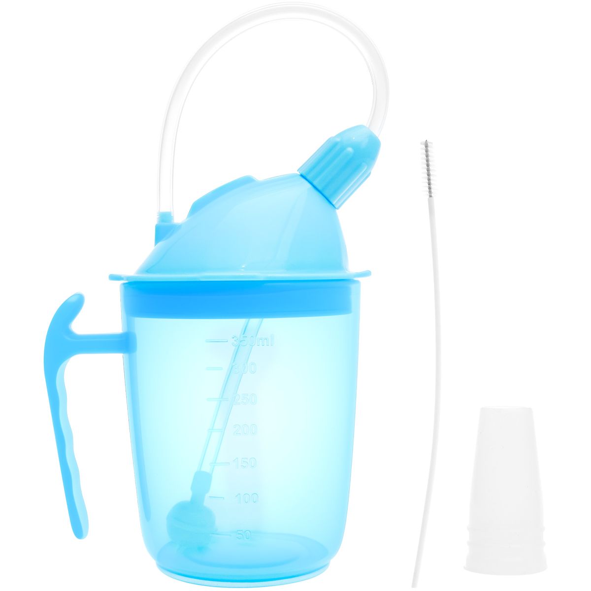 350ml Adult Cup, Spill Proof Cup ,Practical Anti Choking Elderly Sippy Mug Controll Flow Rate For Senior Drinking_maomaolike.com