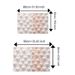 Bathroom Mat Toilet Mat Shower Mat Entrance Rug Absorbent Non-Slip Mat Soft Quick-Dry Machine Washable_maomaolike.com