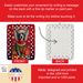 Chinese Crested Holiday Christmas Porcelain Ornament Christmas Tree Hanging Decorations For Home Christmas Holiday, Rectangle, Gift, Multicolor_maomaolike.com