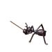 top-sale New Antique Bronze Tea Pet Brass Desk Decoration Flying Yellow Prosperity Locust Ornament Retro Pure Copper_maomaolike.com