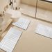 Bathroom Mat Toilet Mat Shower Mat Entrance Rug Absorbent Non-Slip Mat Soft Quick-Dry Machine Washable_maomaolike.com