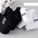 Cotton Black And White Socks For Men High Tops Deodorant Wicking Sweat Preppy Growth Socks For Men_maomaolike.com