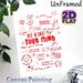 Mental Health Self-Care Painting Poster, Hand-drawn Pink Positive Affirmations Poster, Encouraging Self-care Tips Ideal For Bedroom, Living Room And_maomaolike.com
