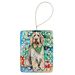 Otterhound Christmas Porcelain Ornament Christmas Tree Hanging Decorations For Home Christmas Holiday, Rectangle, Gift, Multicolor_maomaolike.com