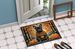 Black French Bulldog Fall Doormat Front Door Mat Indoor Outdoor Rugs For Entryway, Non Slip Washable Low Pile, 24H X 36W_maomaolike.com
