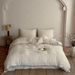 Retro Minimalist Style Soft Four-piece Set, Forest-themed Duvet Cover, Fresh And Pure Cotton Skin-friendly Cotton-linen_maomaolike.com